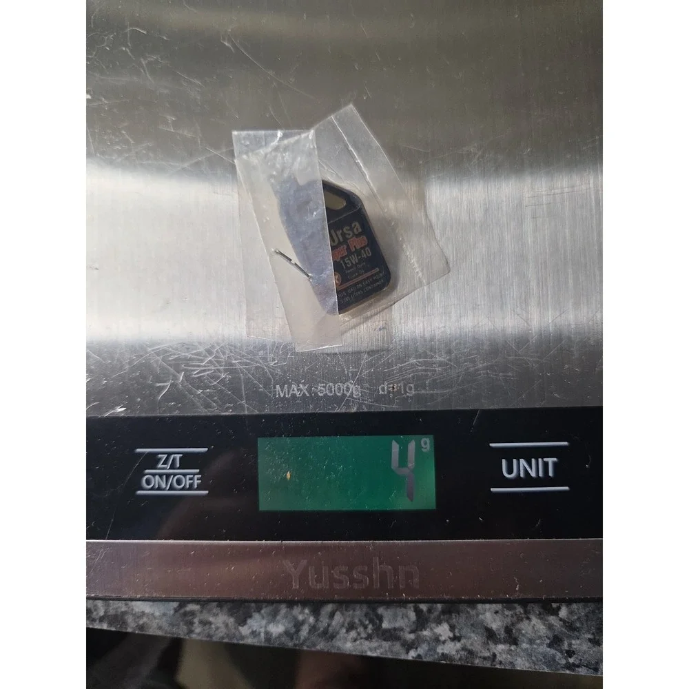 Vintage Texaco Ursa Super Plus 15W-40 Motor Oil Promotional Lapel Pin NOS